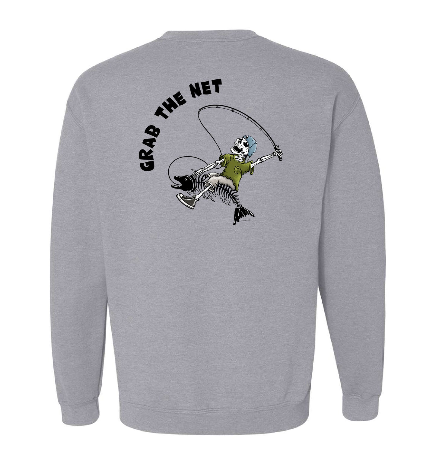Grab the Net - Unisex Crewneck Sweatshirt