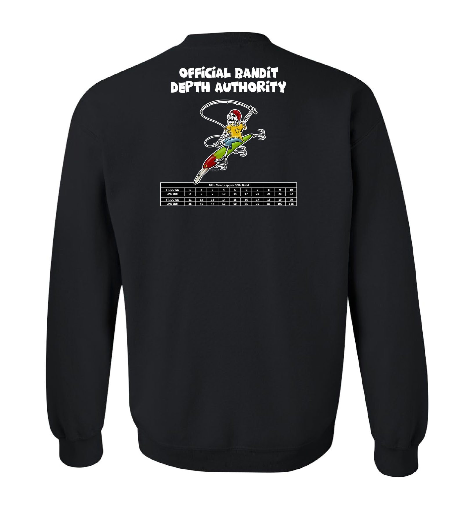 Official Bandit Depth Authority - Unisex Creweck Sweatshirt