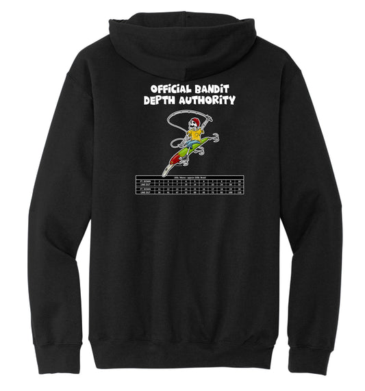 Official Bandit Depth Authority - Unisex Hooded Sweatshirt