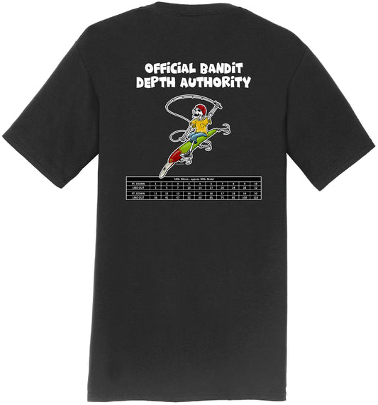 Official Bandit Depth Authority - Men's Short Sleeve T-Shirt