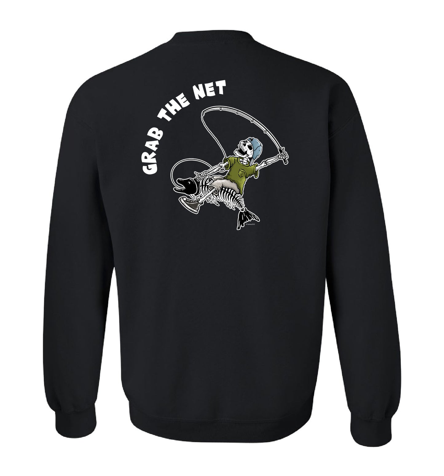 Grab the Net - Unisex Crewneck Sweatshirt