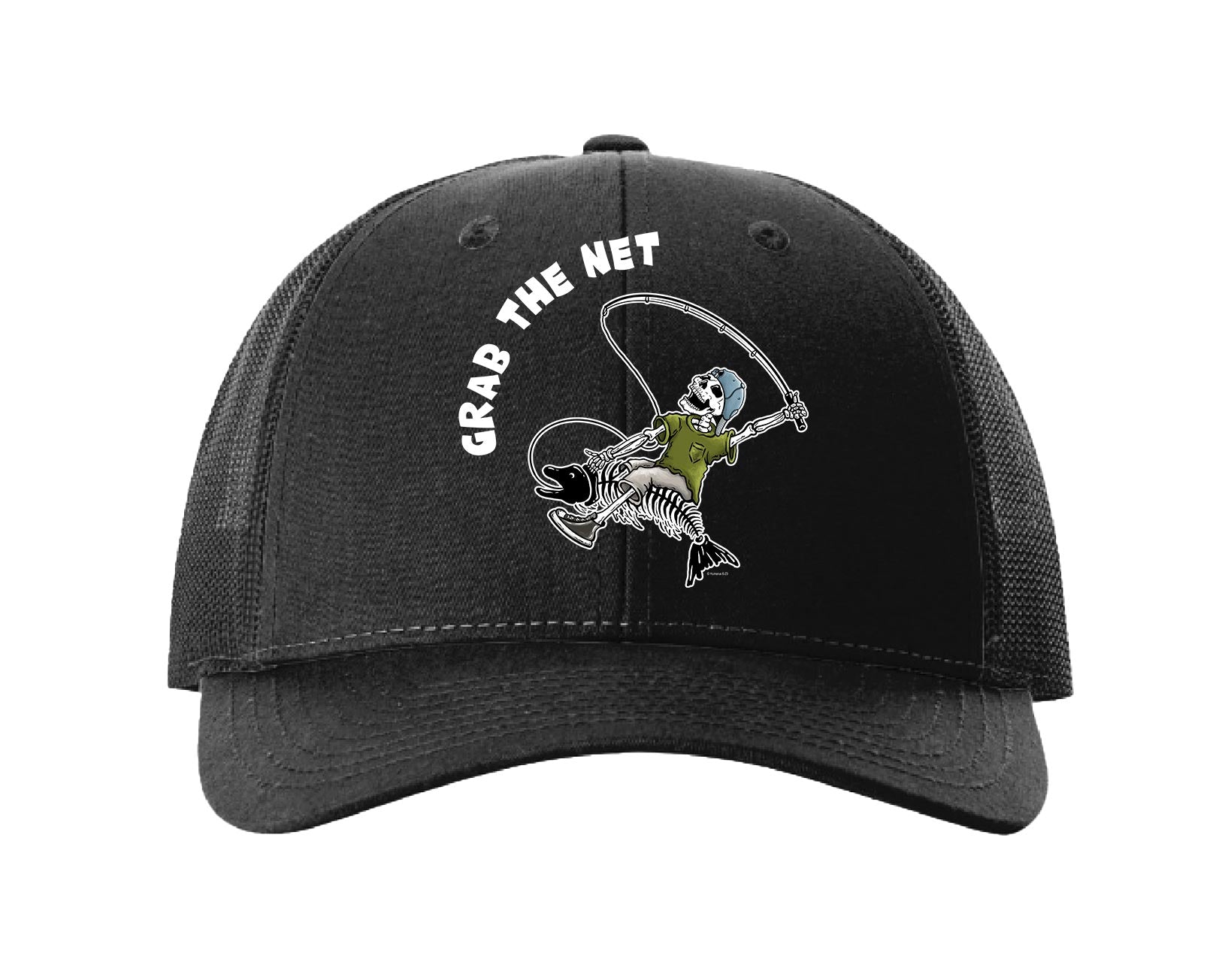 Grab The Net - Low Profile Trucker Hat