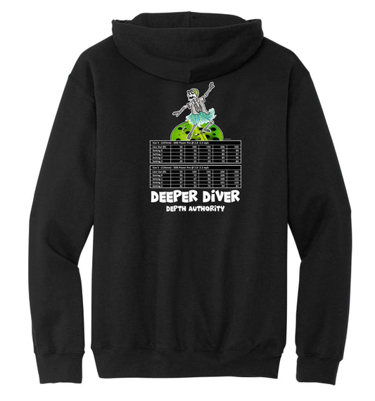 Deeper Diver Depth Authority - Hooded Sweatshirt