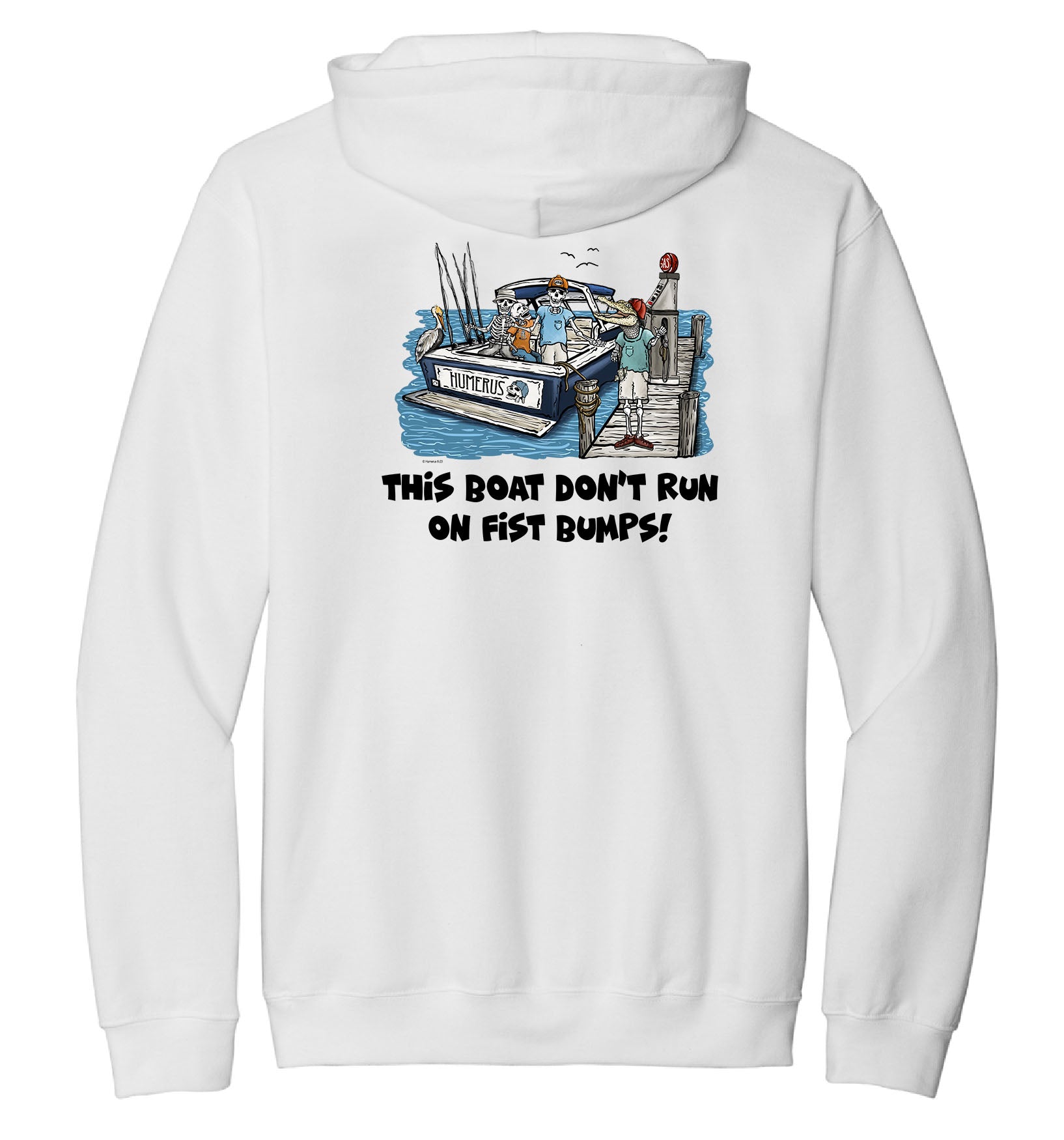 This Boat Don't Run on Fist Bumps - Hooded Sweatshirt