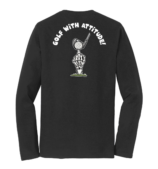 Golf With Attitude - Unisex Long Sleeve Tee