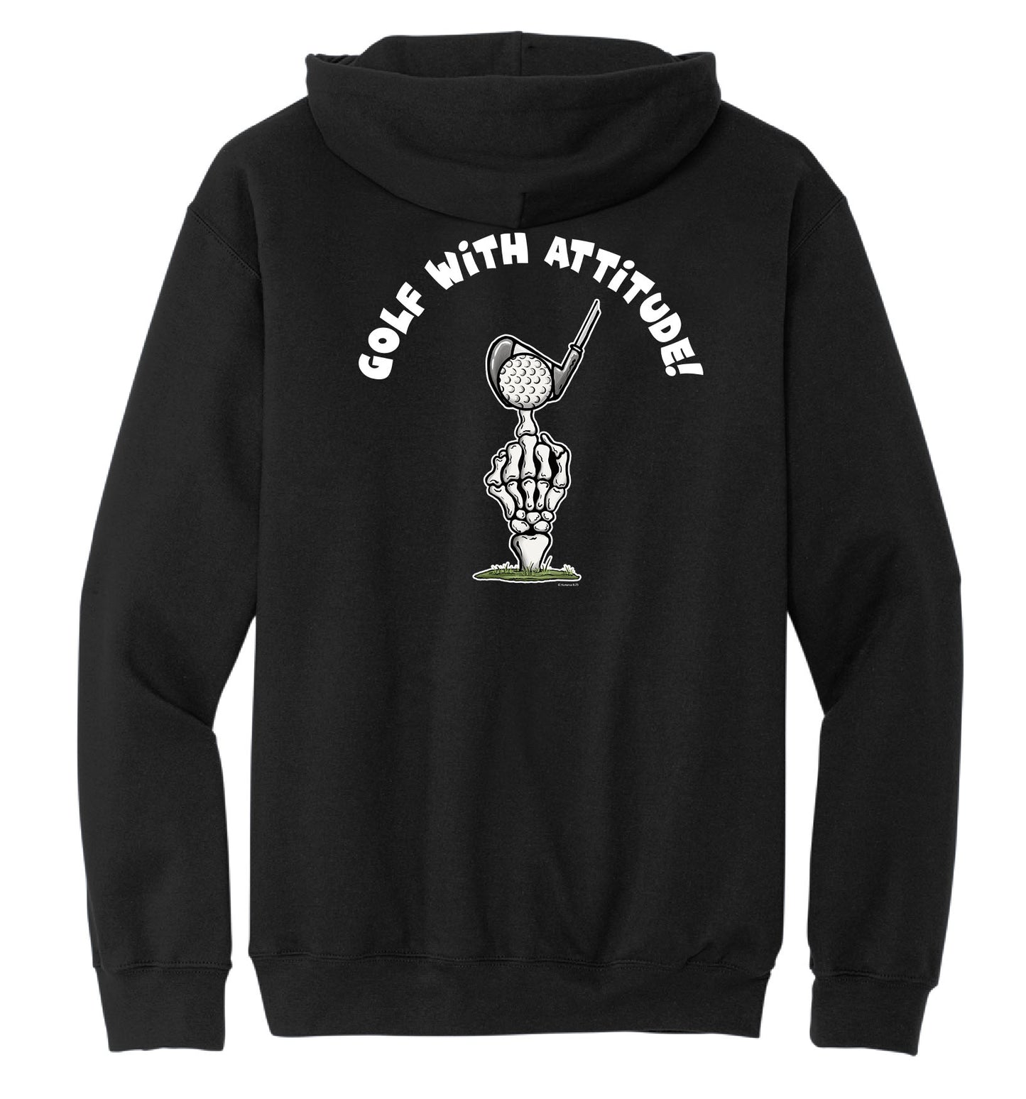 Golf With Attitude - Hooded Sweatshirt 