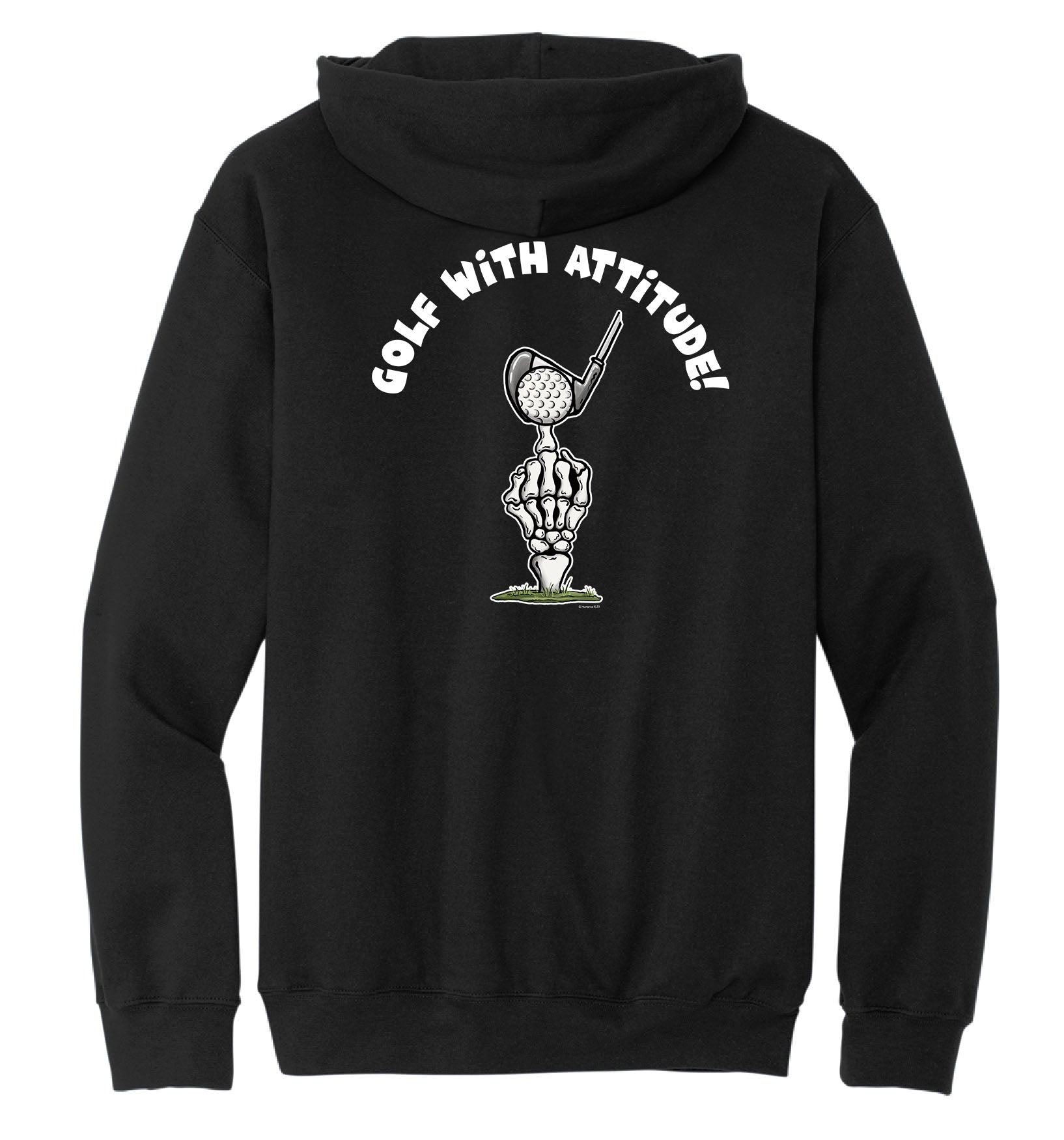 Golf With Attitude - Hooded Sweatshirt 