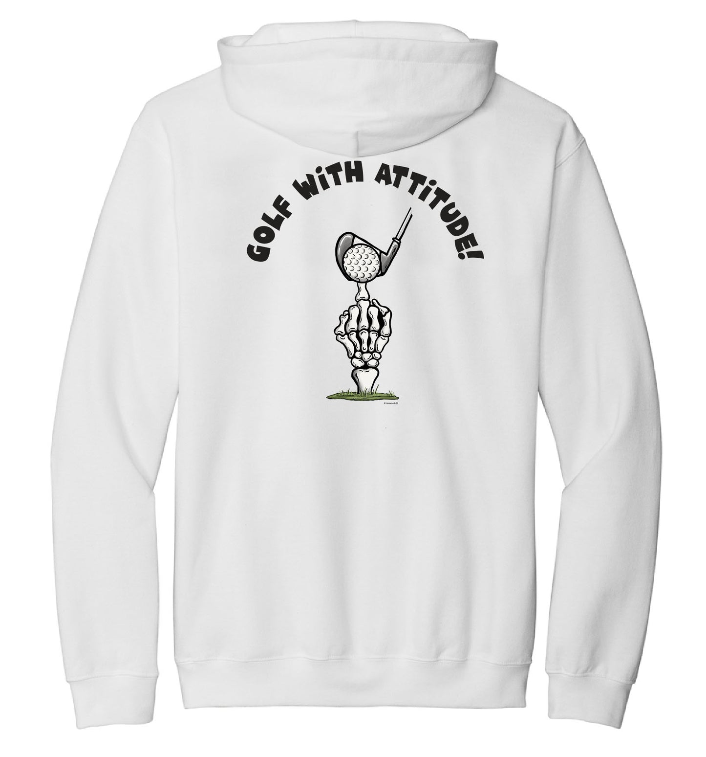 Golf With Attitude - Hooded Sweatshirt 