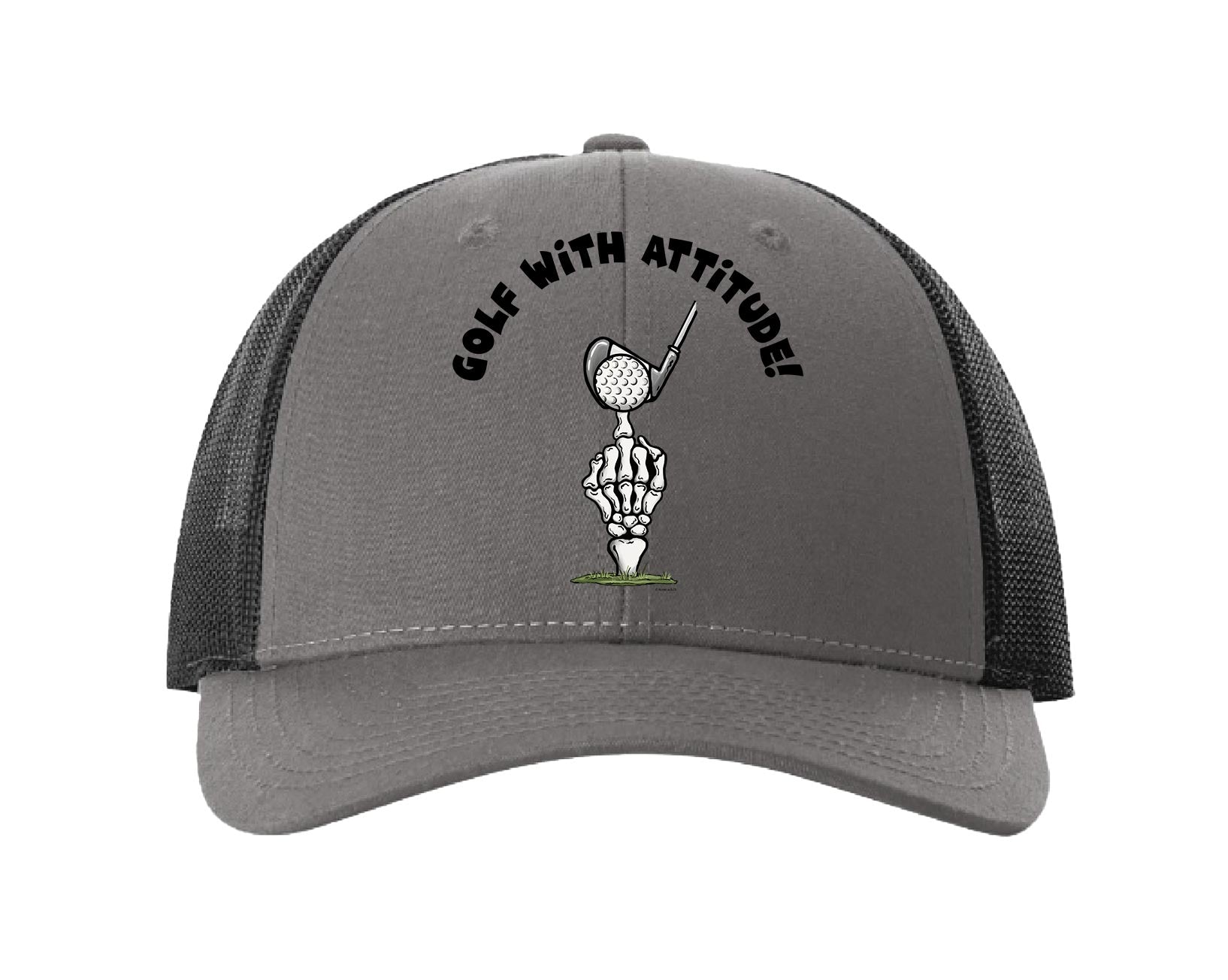 Golf With Attitude - Low Profile Trucker Hat