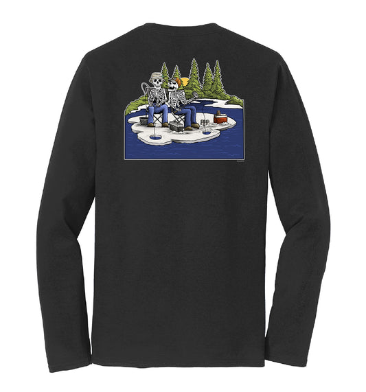 Ice Flow Fishing - Unisex Long Sleeve T-Shirt