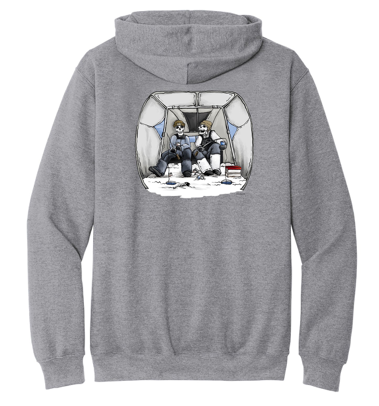 Ice Drinking-Unisex Hooded Sweatshirt